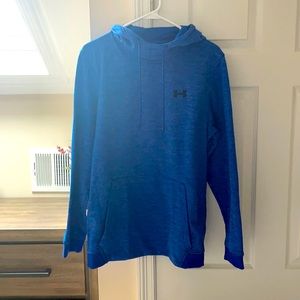 Men Under Armour Blue Hoodie (medium)